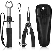 Set De Pinces De Pêche En Acier Inoxydable - Dissolvant Hameçon Et Coupe-Ligne