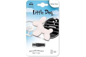 Little Joe Little Dog Parfumeur de gel Arôme de voiture neuve pour l'aérateur de voiture. Longue durée, jusqu'à 45 jours. Parfum irrésistible et amusant pour tous les publics.