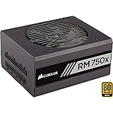 Corsair RM750x PC-Netzteil (Voll-Modulares Kabelmanagement, 80 Plus Gold, 750 Watt, EU)