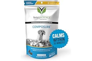 Vetri-Science Laboratories serenità per Cani di Taglia Media e Grande, 60 Soft Chews