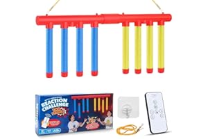 Eclipto 2 Player Catching Sticks Games, Drop Sticks Game, Flayo Reflex Game, Christmas Games, Reflex Drop Stick Challenge, Stocking Stuffers Gadgets, for Kids