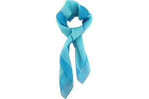 TigerTie Fina gasa Nickituch para mujer en monocolor, tamaño 58 cm x 58 cm