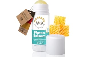 NO BRAND PET SUPPLIES NEU 40ml Pfotenbalsam Hund & Katze als Stick I Pfotenschutz Creme bei empfindlichen und rissigen Pfoten I Natürliche Inhaltsstoffe nach DAB Qualität I Made in Germany