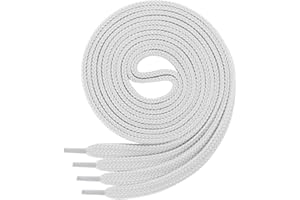 DI FICCHIANO Di FICC vecchiano 1 Para wysokiej jakości sznurowadeł poliestrowych, odporne na rozdarcia, płaskie - ok. 7 mm szerokości, 27 kolorów, długość 60-200 cm