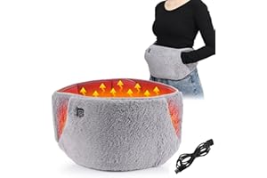 DAJASD Wärmegürtel Rücken, 105x20CM Wärmekissen Elektrisch Rücken mit 3 Schnelle Erwärmung Temperaturstufen, Maschinenwaschbar Heizkissen für Rücken, Nacken, Schulter, Bauch, Taillenschmerzen