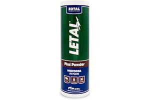 Zotal Letal Plus PWD Talquera 325Gr - Maxima EFECTIVIDAD Insectos Rastreros y ácaros -