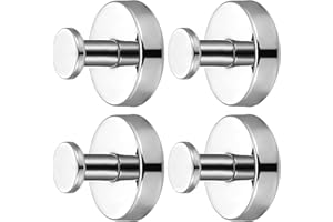 KEESIN Haczyki na przyssawki, ze stali nierdzewnej 304, wieszak na ręczniki łazienkowe, uchwyt na przyssawkę do płytek, szklanych okien, lustra, kuchni, srebrny połysk