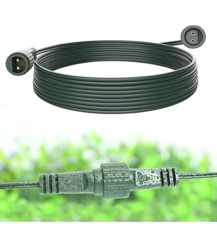 BTF-LIGHTING 9.84ft 3 Pin 18AWG IP68 Cable De Extensión Con Conectores Macho Y Hembra Para Un Solo Color Ws2811 Ws2812b Etc Tira Led 0 591 In Tuerca - Foto 2