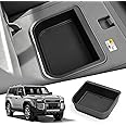 smabee Center Console Cool Box Organizer for Toyota Land Cruiser Prado 250/ Lexus GX 550 2024 2025 Armrest Storage Box ABS Insert Tray Accessories (Only Fit Cool Box) Black