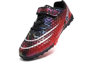 YHLLZY Kids Boys Football Boots Astro Turf Trainers Girls Soccer Athletics Training Shoes Teenager Outdoor Sport Shoes Sneakers for Unisex Kids