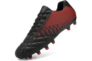 ASOCO DREAM Chaussures de Football Homme Spike Crampons Professionnel Athlétisme Entrainement Chaussures de Sport en Plein