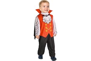 Baby Vampire costume disguise fancy dress baby (Size 2-3 years) with cape