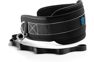 Eric Flag Cintura Zavorra per Dip, Trazioni e Sollevamento pesi - Cintura Palestra con 2 Moschettoni per Calisthenics, Bodybuilding, Uomo e Donna - Carico di 300 KG, Catena o Corda