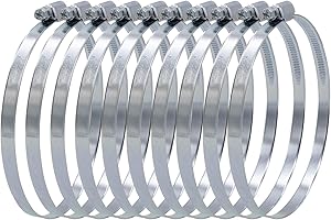 VARIOSAN Zestaw obejm do węża 11091, 10 sztuk, zakres mocowania 100-120 mm, szerokość taśmy 9 mm, W1