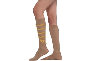 BEONTOP by Gambetti Gambaletti Compressione Graduata Donna 140 Denari - Calze Compressione 22-23 mmHg, Riposanti, Contenitive, Elastiche Per Vene Varicose, Comfort Support Line - Made in Italy