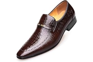 Yanfoam Herren Klassische Mokassins Business Freizeitschuhe Flache Slipper Komfort Atmungsaktiver Schuhe
