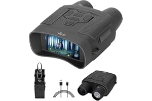 Zavarius Nachtsichtfernglas: Binokulares Akku-Nachtsichtgerät, 4K-Kamera, bis 500 m IR-Sichtweite (Fernglas, Nachtsichtglas, Überwachungskamera)