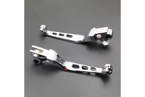 BHYSHOP Tête de mort de frein d'embrayage leviers pour Dyna Road King FX XL FL Ultra Glide Cruiser Chopper