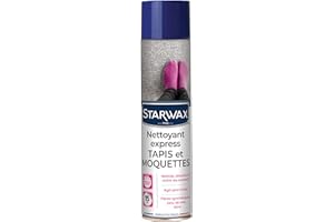 STARWAX - Nettoyant Express Pour Tapis Et Moquettes En Fibres Naturelles Et Synthétiques Et Jonc De Mer - Nettoie Et Ravive - Sans Frotter - Formule Express - Fabriqué en France - 600 ml