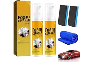 HIDRUO Neat Freakz Car Restoring Spray, Multifunctional Car Magic Foam Cleaner, Powerful Stain Removal Kit for Car (100ML, 2PCS)