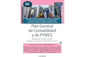 Plan General de Contabilidad y de PYMES: Reales Decretos 1514/2007 y 1515/2007 adaptados a los reales decretos 1159/2010, 602/2016 y 1/2021 (Economía y Empresa)