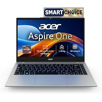 Acer Smartchoice Aspire One, AMD Ryzen 5-40, 8GB LPDDR5 RAM/ 512GB SSD