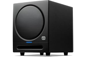 PreSonus Eris Sub 8BT, Subwoofer Attivo da Studio 8" con Bluetooth per Multimedia, Gaming, e Produzione Musicale di Qualità Studio
