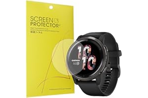 Giaogor Schutzfolie für Garmin Venu 2S, HD klar Flexible TPU Folie [Blasenfreie] [Kompatibel mit Hülle] [Premium-Qualität] Displayschutzfolie (6 Pack)