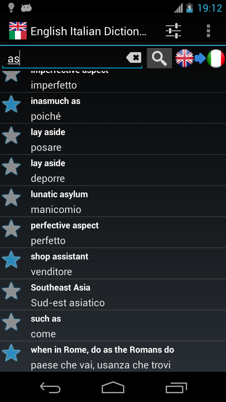Dizionario Inglese Italiano Offline Amazon.it App e Giochi