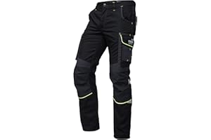 PUMA WORK WEAR Pantalón de Trabajo Premium con Muchos Bolsillos y Tejido de Nylon Extra Reforzado