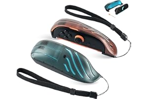 NITHO Lot de 2 Poignées de Souris Compatibles avec Les Joycon de La N-Switch 2, Prêtes à L'emploi pour Les Jeux FPS, Design Ergonomique en ABS avec Dragonne de Sécurité