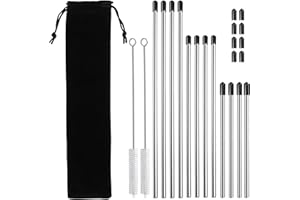 Zeuwets 12 Stück Spülmaschineneinsatz kompatibel mit SodaStream Flaschen,Spülmaschineneinsatz Flaschen,Glashalter für Spülmaschine,Edelstahl Flaschenhalter für Spülmaschine für Gängigen Geschirrkorb