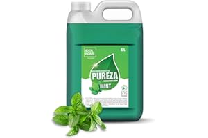 IDEA HOME Detersivo Piatti Menta PUREZA 5L - Sapone Piatti, Sgrassatore Efficace, Vegano, Delicato su Pelle