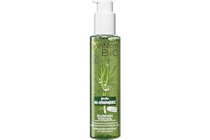 ‎GARNIER Garnier Waschgel, reinigt, erfrischt die Haut, feuchtigkeitsspendend, für normale bis Mischhaut, Garnier Bio, Bio Lemongrass, 1er Pack(1 x 150 ml)