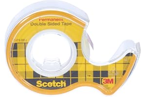 Scotch 12 mm x 6,3 m 665H1263 Dubbelsidig Tejp