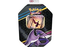 Pokémon TCG: Crown Zenith Tin – Galarian Articuno (1 Foil Card & 4 Booster Packs)