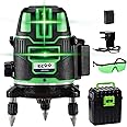 Ecvv Laser Level 3 Lines Green Light Professional Cross Marking Meter Self-Leveling Horizontal Vertical Laser Ruler Spirit Level | Lm530Gd