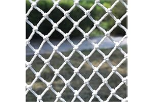 MUYUNXI Sécurité Net Balcon Durable Et Escalier Bouleaux De Garde-corps Barrière De Garde-corps Net De La Sécurité Des Enfants Filet De Sécurité Pour Les Escaliers Balcon Protection 6(Size:1.2*8m（3.9*26.2ft）)