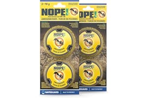 NOPE! Boîtes Appât Anti-Fourmis 4 x 10g – Intérieur & Extérieur – Gel à Faible Toxicité – Élimine la Fourmilière – Protection Durable