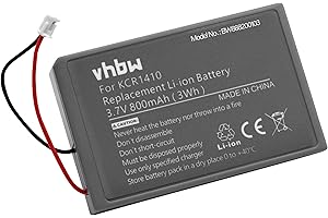 vhbw Batterie Compatible avec Sony PS4 Dualshock V2 CUH-ZCT2, CUH-ZCT2H, CUH-ZCT2J Manette de Jeu (800mAh, 3,7V, Li-ION)