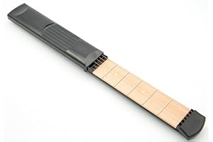 PROTASTIC Portable Pocket Acoustic Guitar Practice Tool Gadget Chord Trainer 6 String 6 Fret Model for Beginner