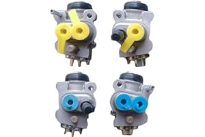 Autu Parts Front Left Right Brake Wheel Cylinders for Honda TRX300FW Fourtrax 300 TRX350 Fourtrax Rancher 350 45310-HC5-006 45330-HC5-006 45350-HC5-971 45370-HC5-971,4 PCS