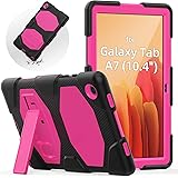SEYMAC Galaxy Tab A7 2020 Case 10.4 Inch, Galaxy Tab SM-T500 / SM-T505 Cover, Shockproof Case with Built-in Kickstand for Sam