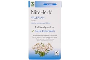 Schwabe Pharma - Niteherb - Valerian Root Extract 150mg - Traditionally Used for Sleep Disturbances - Traditional Herbal Medicinal Product - 30 Tablets