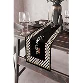 Viva Home 40X140Cm Dokuma Leke Tutmaz Premium Tay T&uuml;y&uuml; Kumaş Masa &Ouml;rt&uuml;s&uuml; Kitchen Mutfak Runner Rnr435