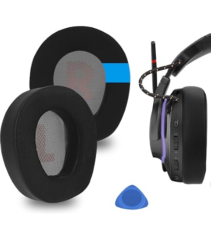 Ersatz-Ohrpolster Für JBL Quantum 800 – Aus Proteinleder & Memory-Schaum, Bequem & Langlebig