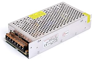 5 V 20 A 100 W DC przełącznik zasilania AC 110 V/220 V do adaptera mocy DC-5V, ANGEEK transformacji stałego napięcia, nadaje się do pasków LED, kamer, systemów monitorowania, projektów oświetleniowych