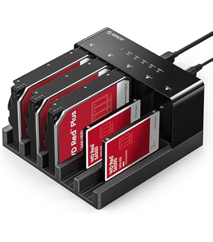 ORICO Aluminiowa stacja dokująca HDD Clone 5 Bay obudowa