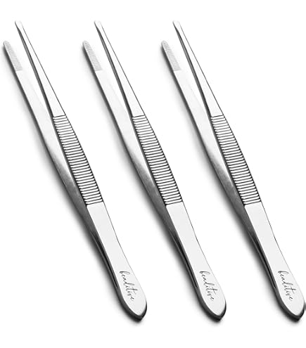 Menda 7A-SA-ESD - Precision Tweezers, ESD, Curved, Very Fine Tips