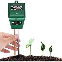 Bearbro 3 in 1 Bodentester Boden-Feuchtigkeitsmesser für Feuchtigkeit/Sonnenlicht/pH-Tester für Pflanzen,Garten…